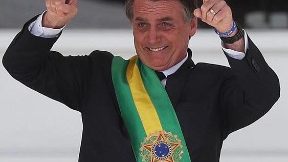 Il presidene del rasile Jair Bolsonaro