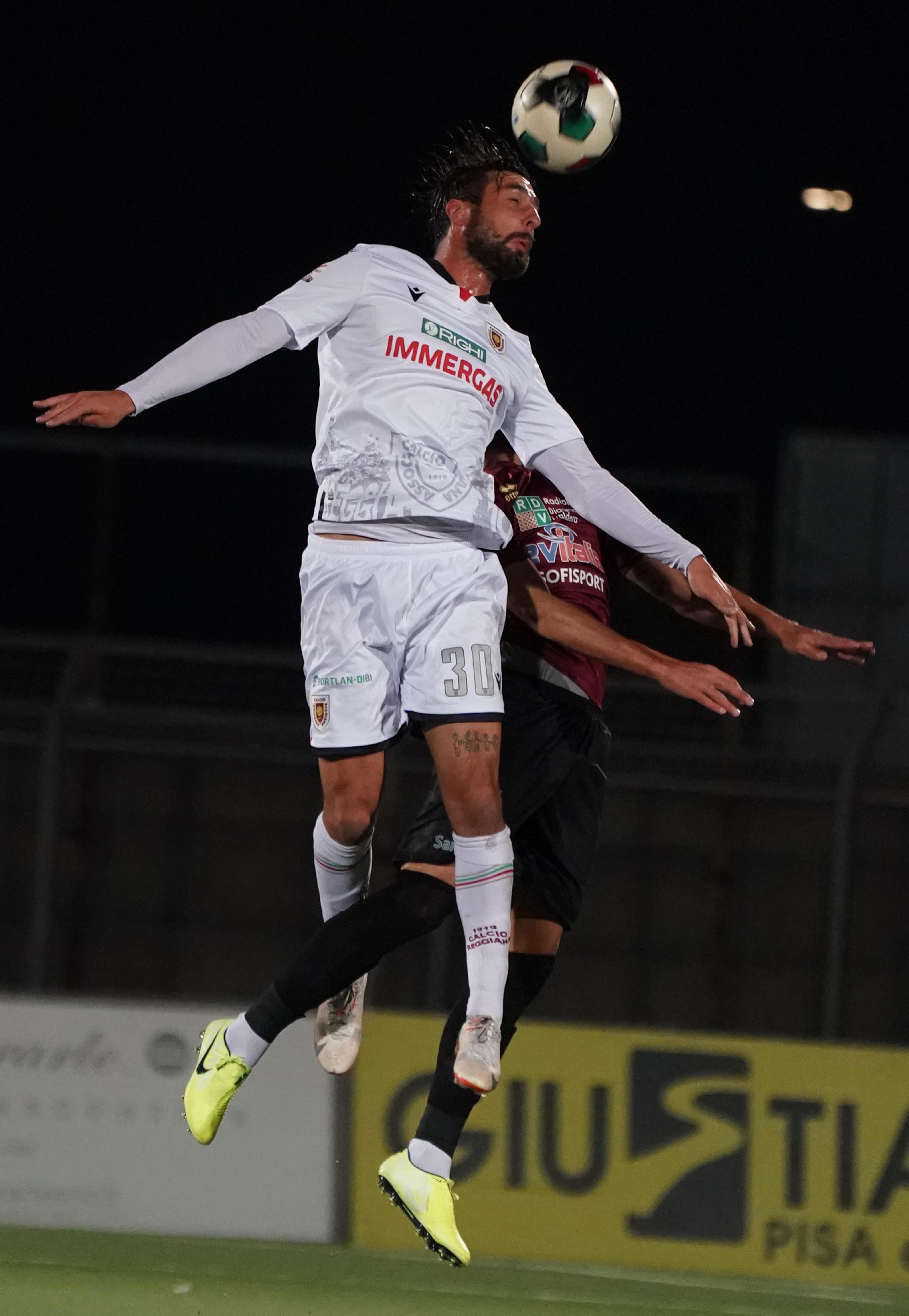 Luca Zamparo in azione