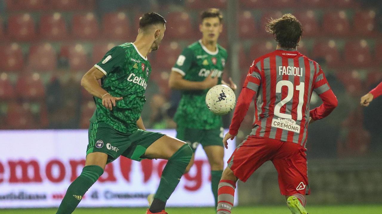 Un fase di Cremonese-Pisa