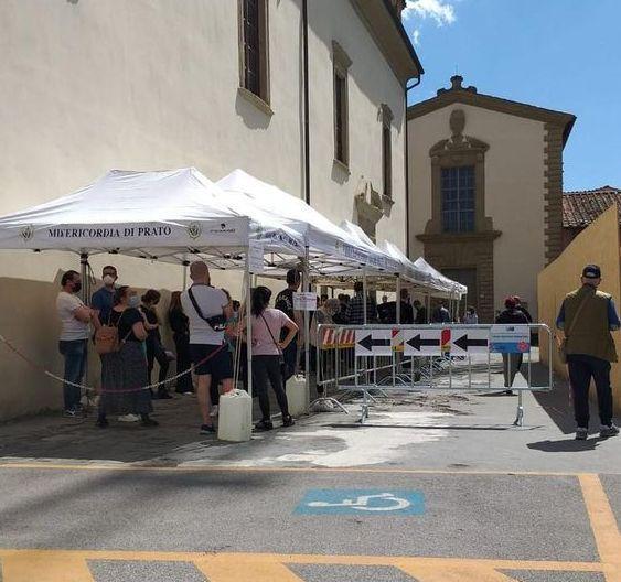 Vaccini, il Pellegrinaio Novo chiude a quota centomila 