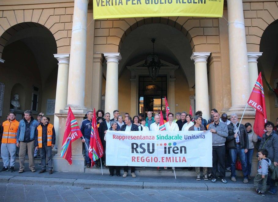 I sindacati reggiani in piazza contro Iren «Serve un confronto non più rinviabile» 