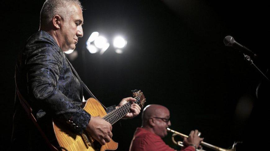 Il trio del chitarrista Di Luzio “incontra” la tromba di Falzone