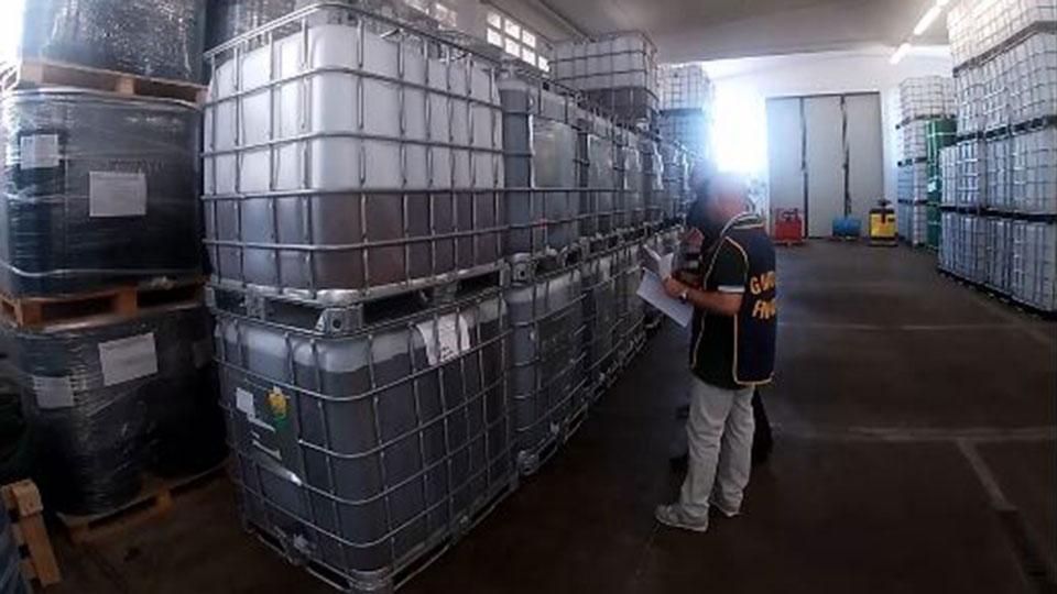 Un controllo della finanza nell’ambito dell’inchiesta sul falso bio