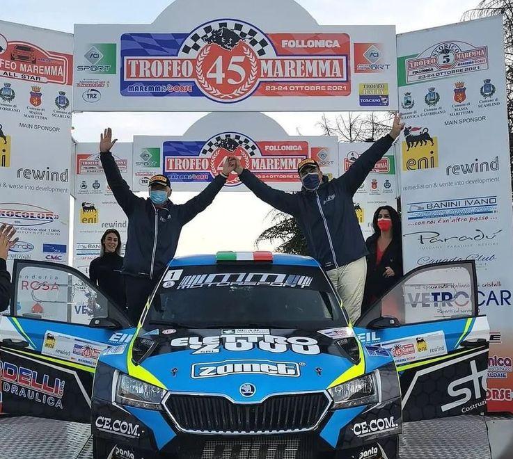 Motorsport vince il Maremma con Tucci e la Skoda Fabia 