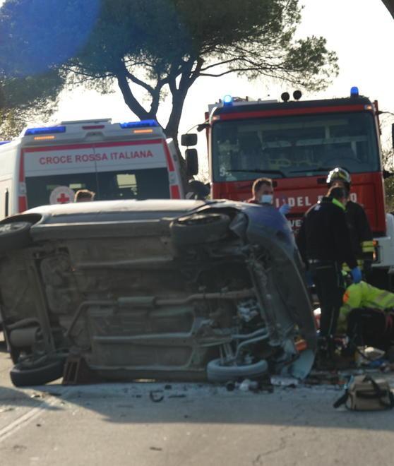 Incidente alla Fornace La coppia è ancora grave