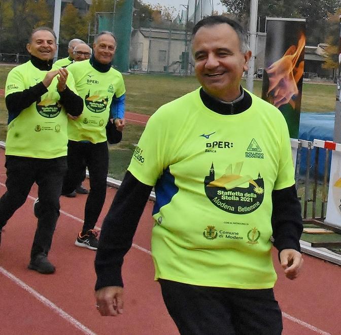 Modena. Staffetta della Stella con gli ultimi 42km pieni di speranza 