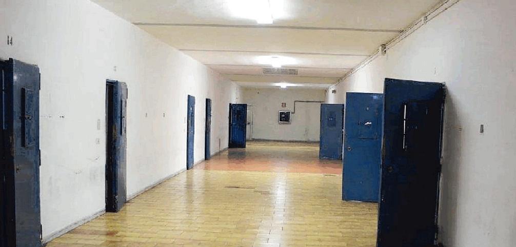 Le celle all'interno del penitenziario di San Giorgio