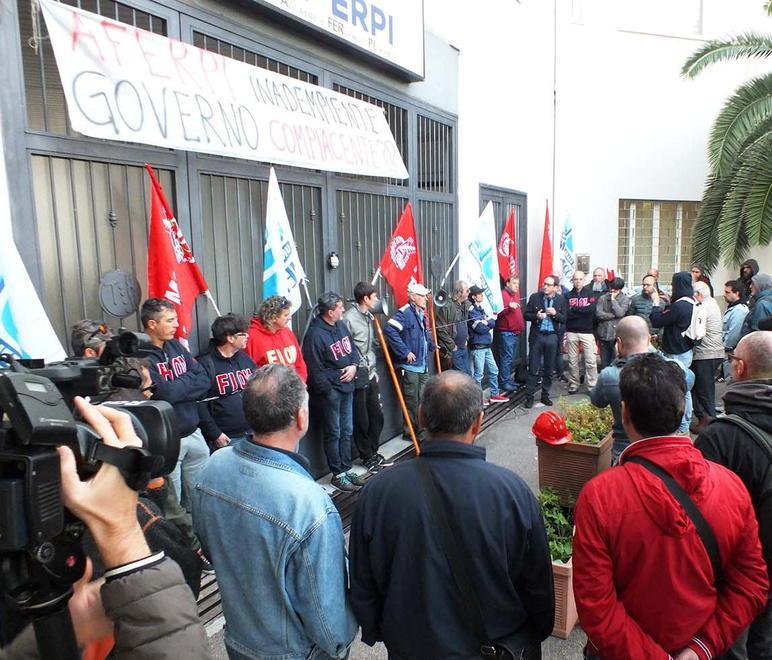 I lavoratori di Jsw ed ex Ilva insieme a Roma 