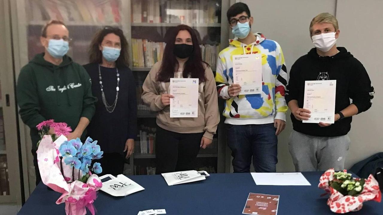 Certificazioni Cambridge per sei studenti dell’Istituto Garibaldi