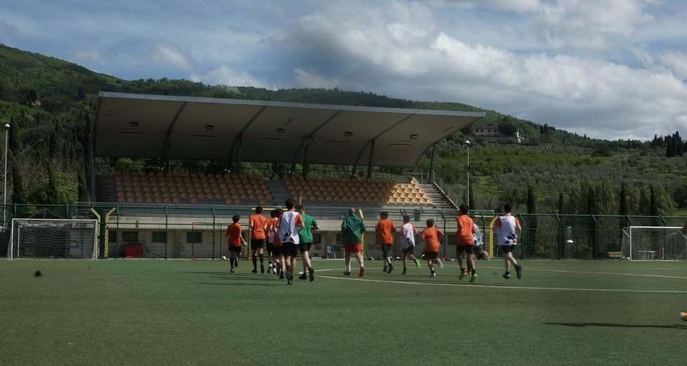 Lo stadio Poggioloni a Fiesole