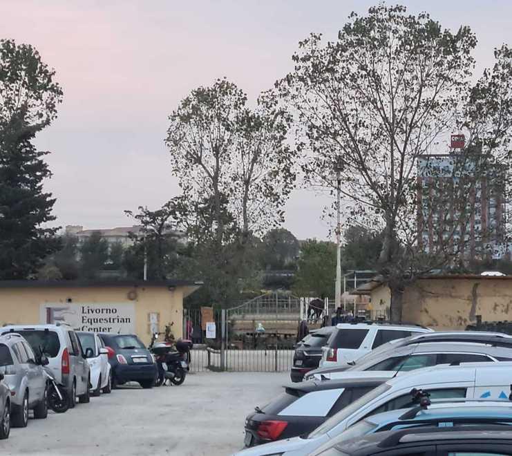 L'esterno del maneggio (foto Stefanini/Silvi)