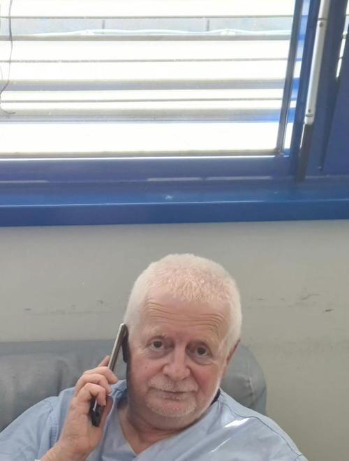 Il neurologo Angelo Nuti in una foto scattata all’Ospedale Versilia