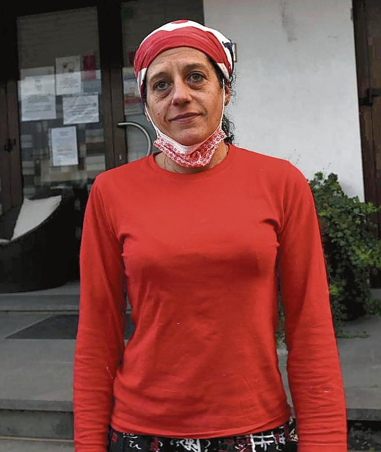 Nadia Benetti, titolare della pizzeria da Sancio
