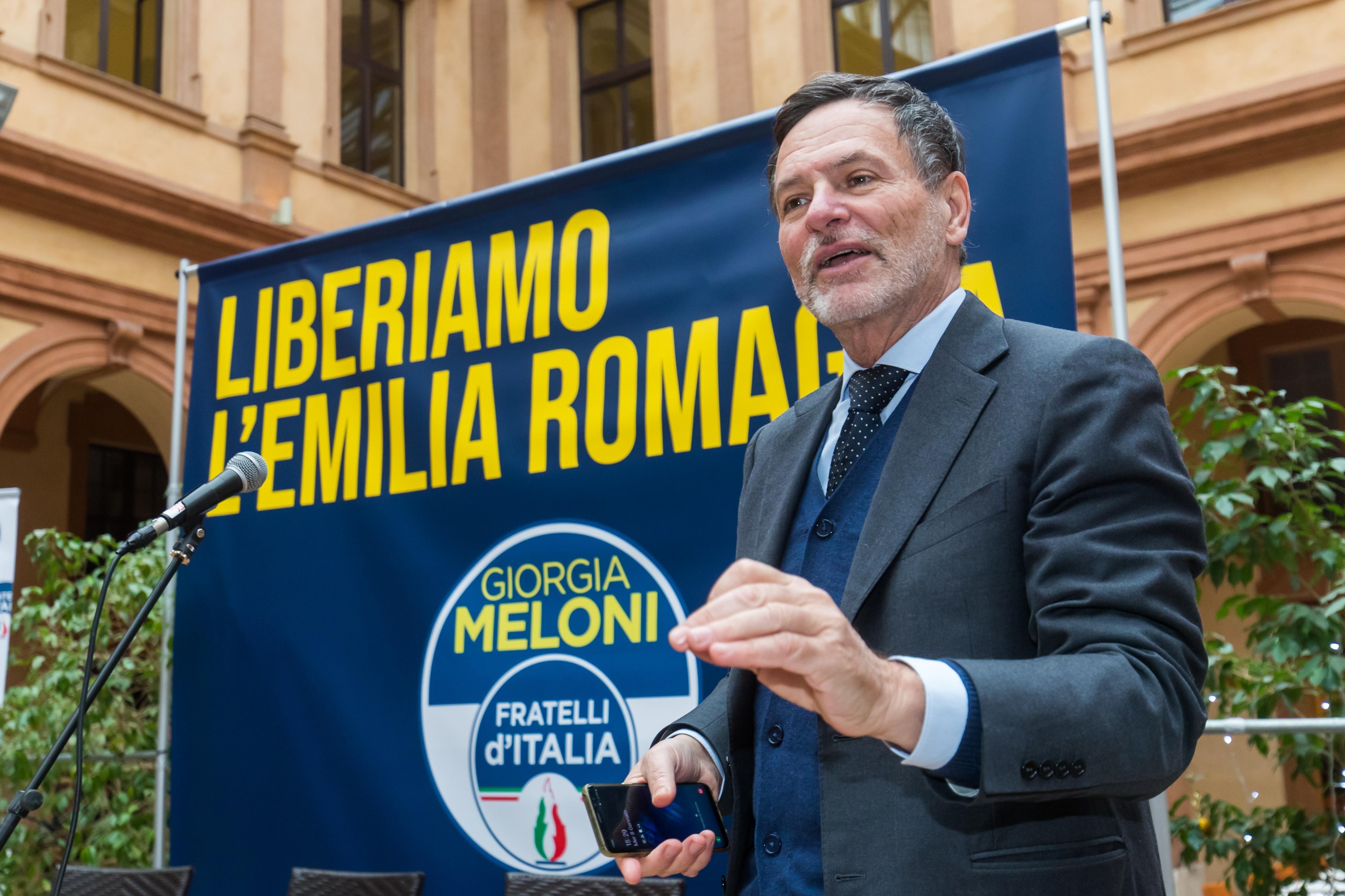 Il senatore Alberto Balboni (FdI)