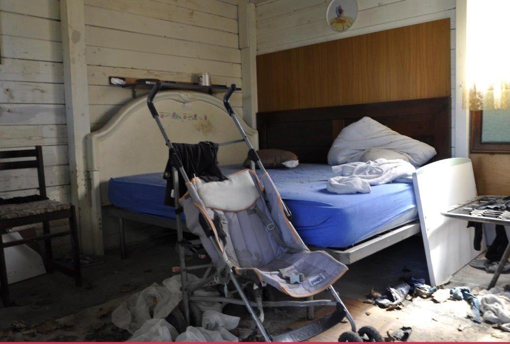 La baracca in cui morì Samantha: aveva 3 anni