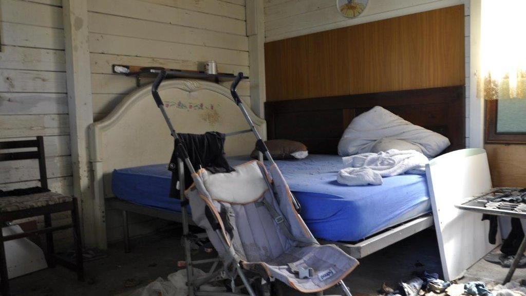 La baracca in cui morì Samantha: aveva 3 anni