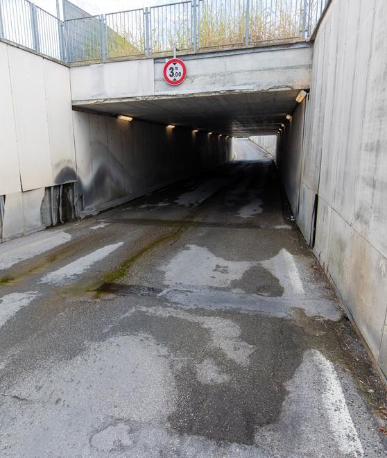 Il sottopasso sarà chiuso dieci giorni per lavori