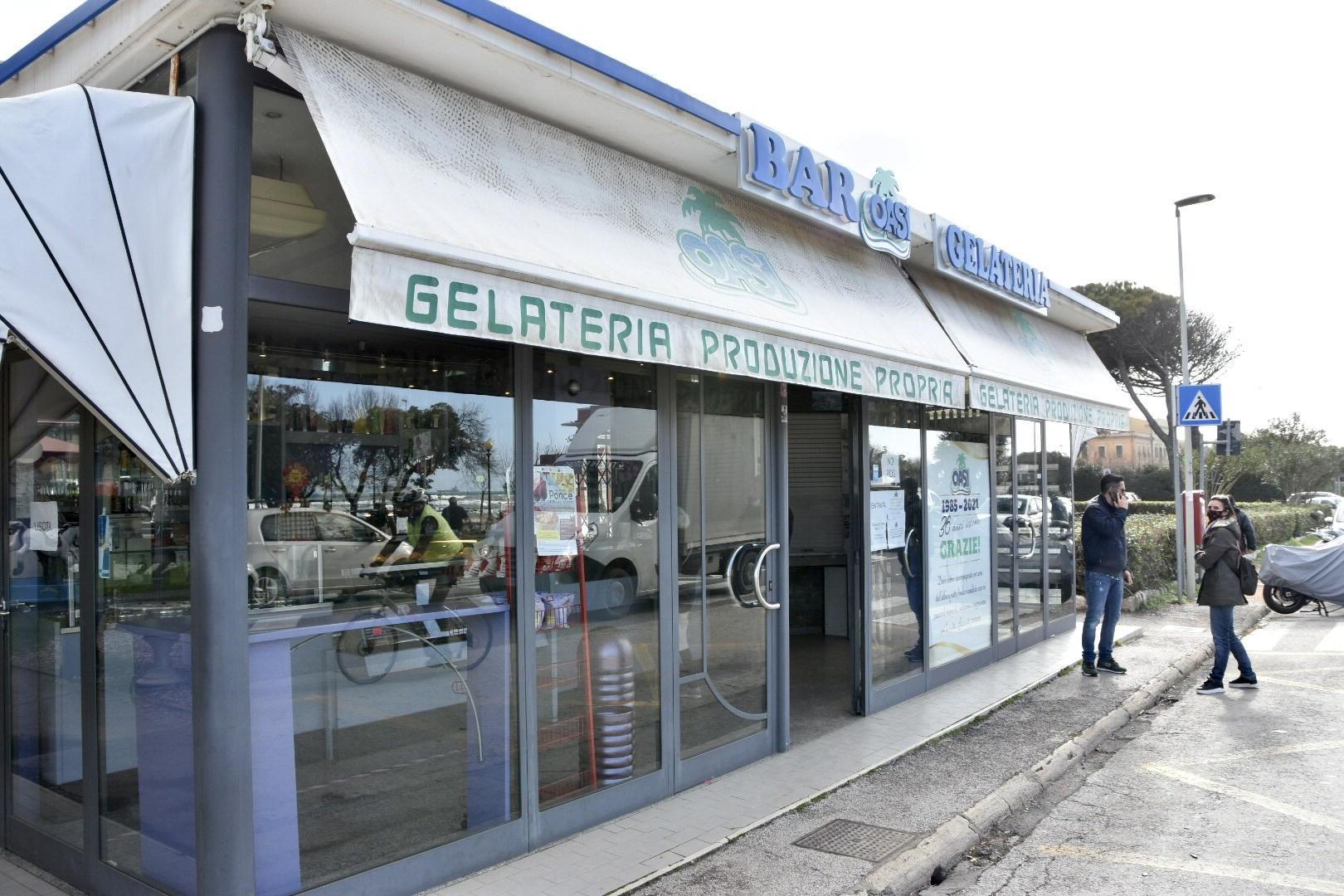 La gelateria "Oasi" (foto d'archivio)