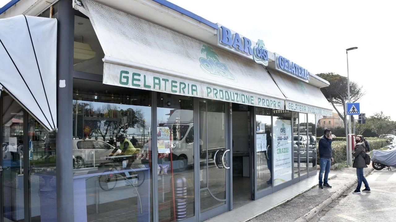 La gelateria "Oasi" (foto d'archivio)