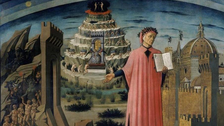 Mosaico, tela e terracotta mani al lavoro per il Poeta