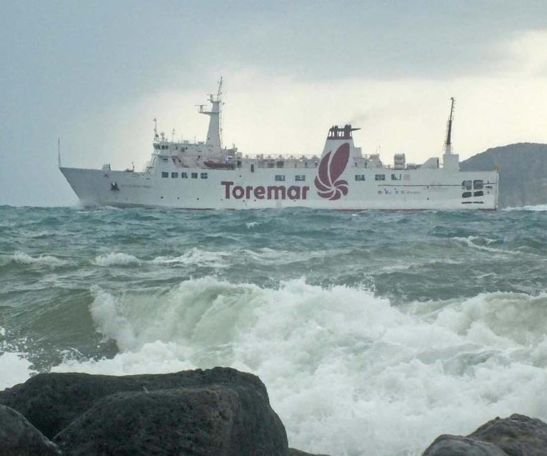 Precipitazioni sparse e mare molto mosso
