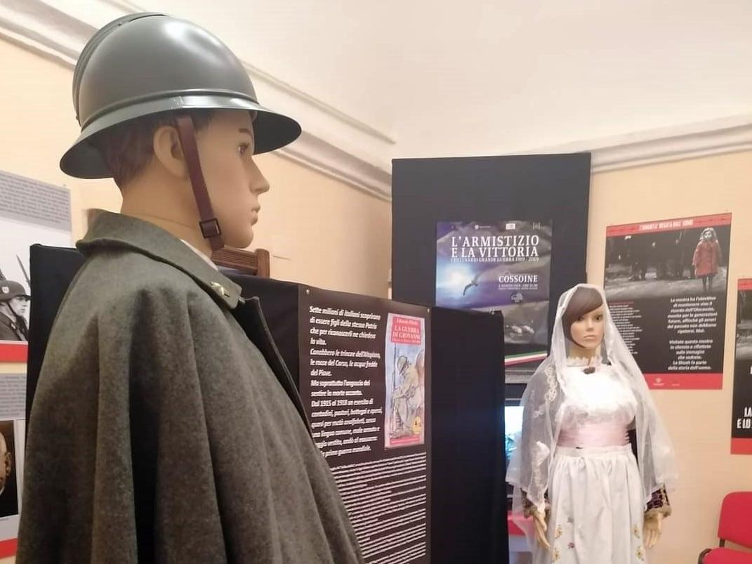 Cossoine 4 novembre dedicato al fante Pittalis 