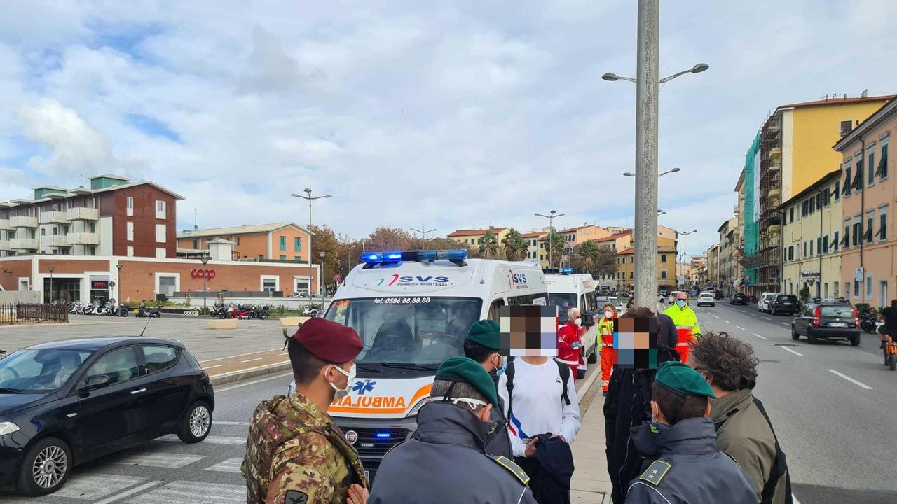 I soccorsi (foto Daniele Stefanini/Silvi)