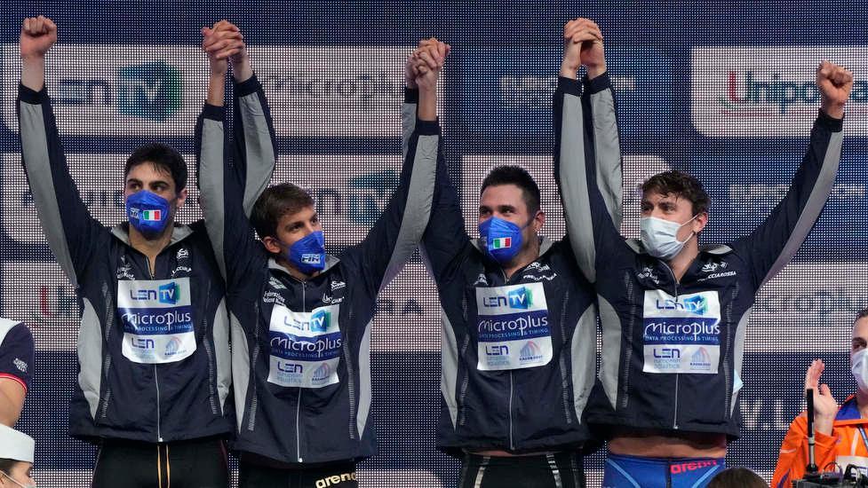 Due ori e un record mondiale la splendida giornata azzurra