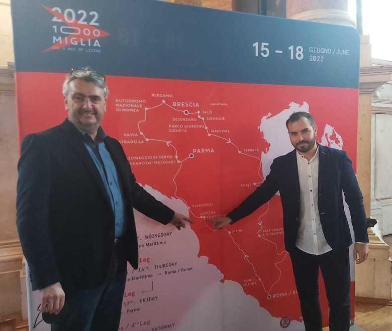 La Mille Miglia farà tappa in città