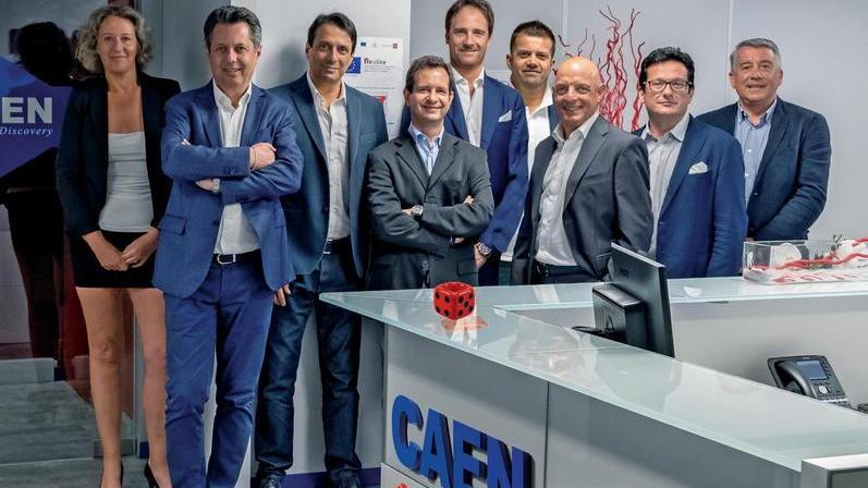 Il direttivo della Caen di Viareggio