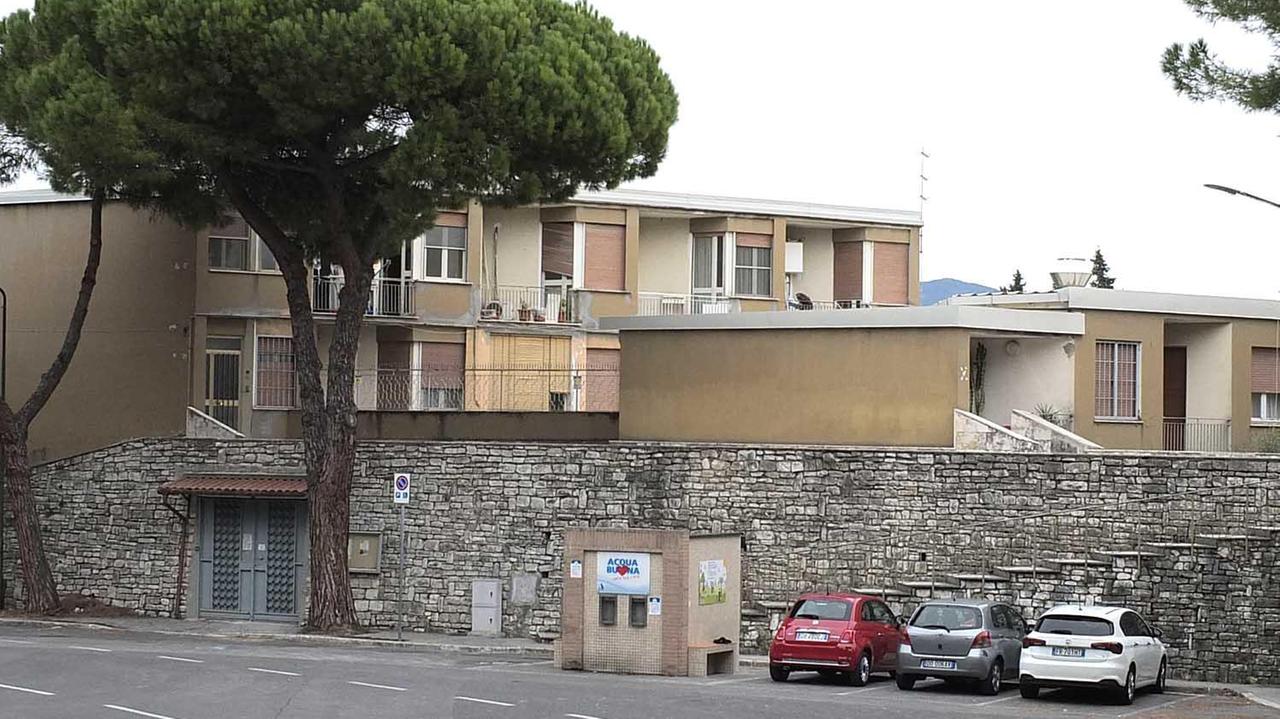 L'area dalla quale si era allontanato il pensionato (foto Muzzi)