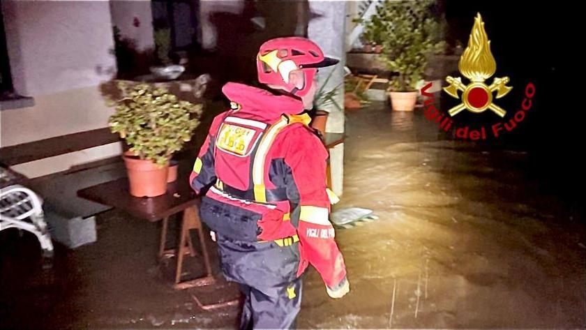 Maltempo, allagamenti a Porto Rotondo e Arzachena: una famiglia salvata dai vigili del fuoco