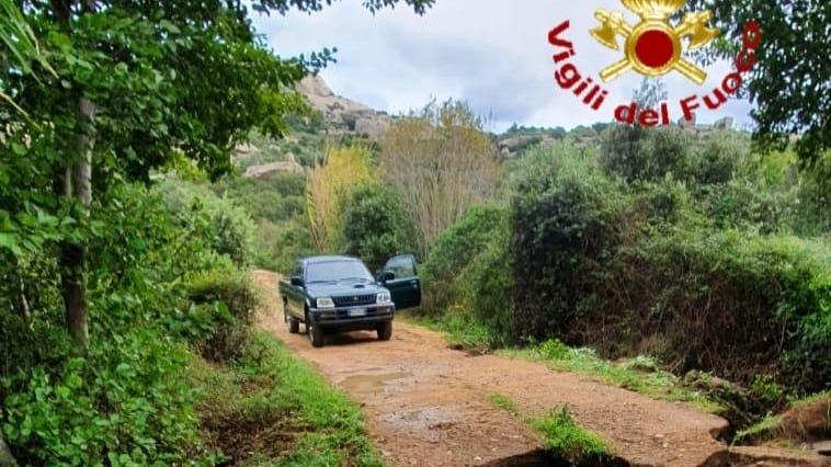 Maltempo: in Gallura pericolo in alcune strade per frane e smottamenti