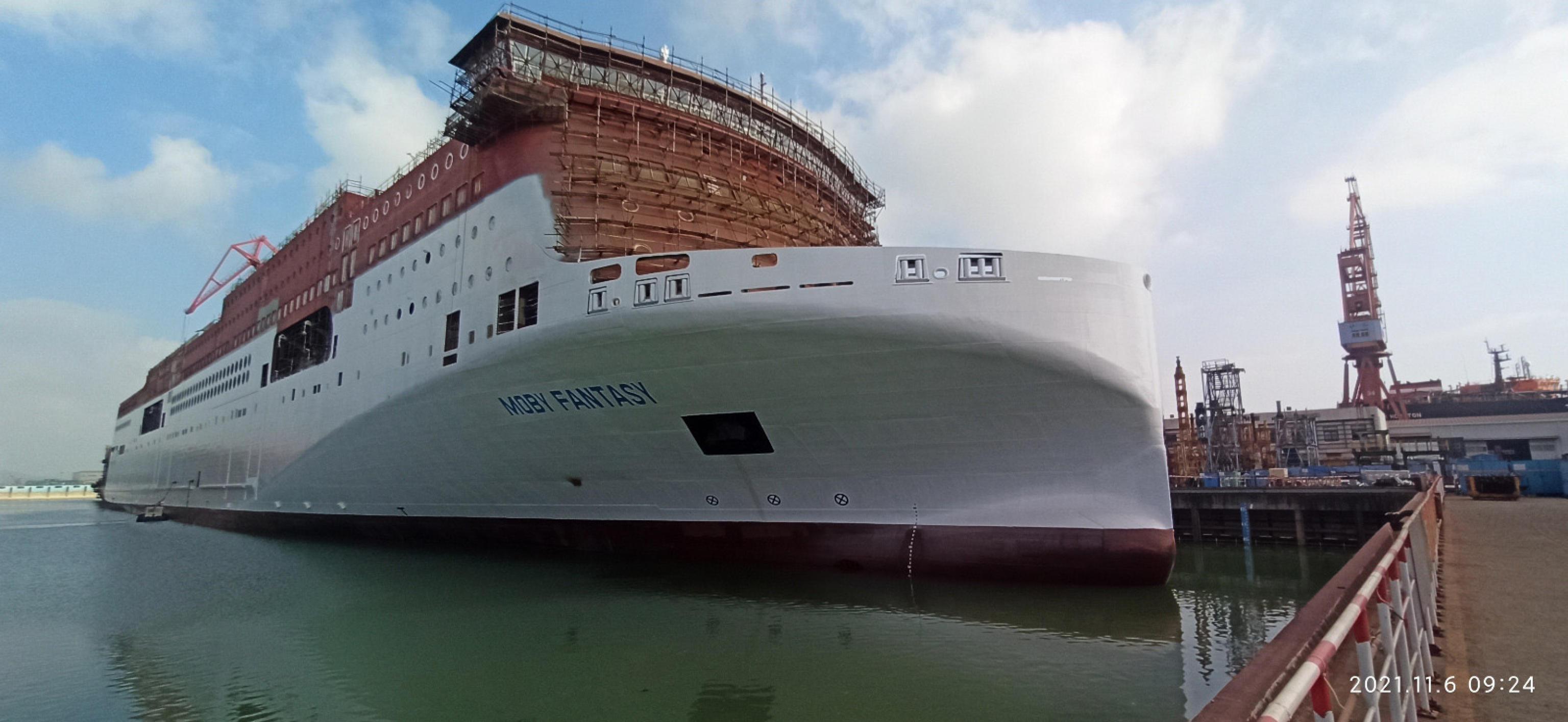 Varato "Moby Fantasy", il traghetto green più grande del mondo viaggerà sulla linea Olbia - Livorno
