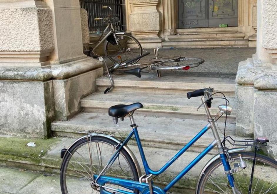 Biciclette abbandonate