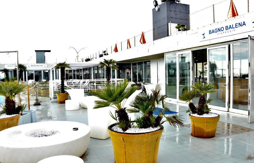 Una recente immagine dello stabilimento balneare Balena (FOTO D’ARCHIVIO)