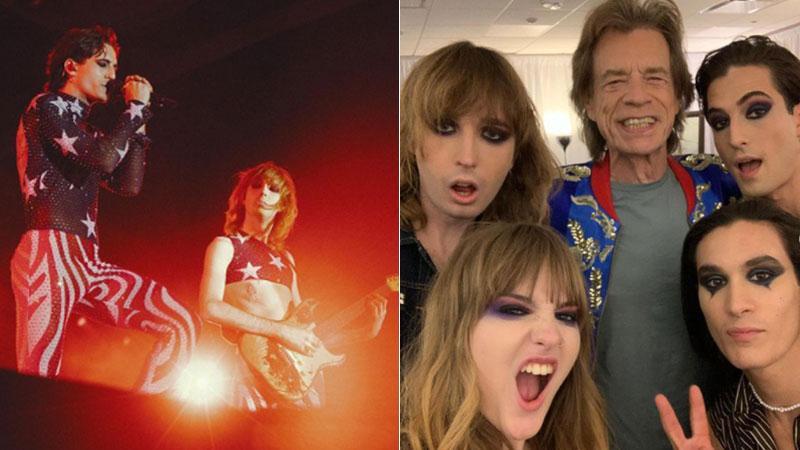 La notte dei Maneskin sul palco dei Rolling Stones. E Mick Jagger li ringrazia