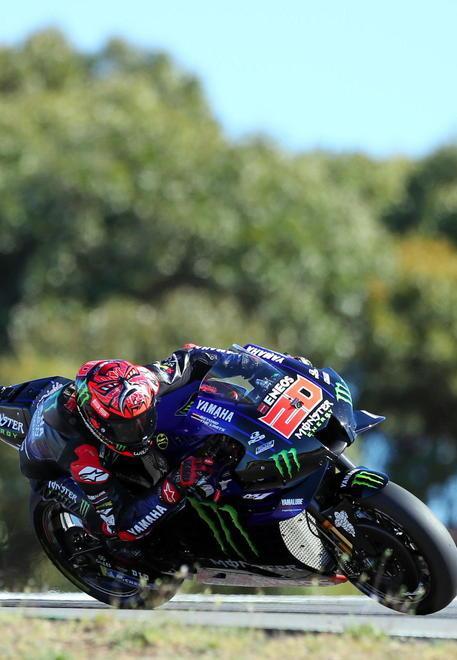 Per Bagnaia un’altra pole Quartararo soltanto settimo 