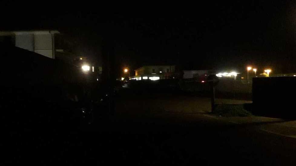Black out alla stazione e in piazza Caduti