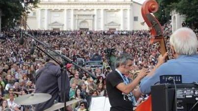Un concerto durante un evento organizzato da Empoli Jazz