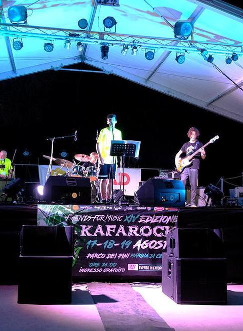 Torna il Kafarock band sul palco musica al ritmo della solidarietà 