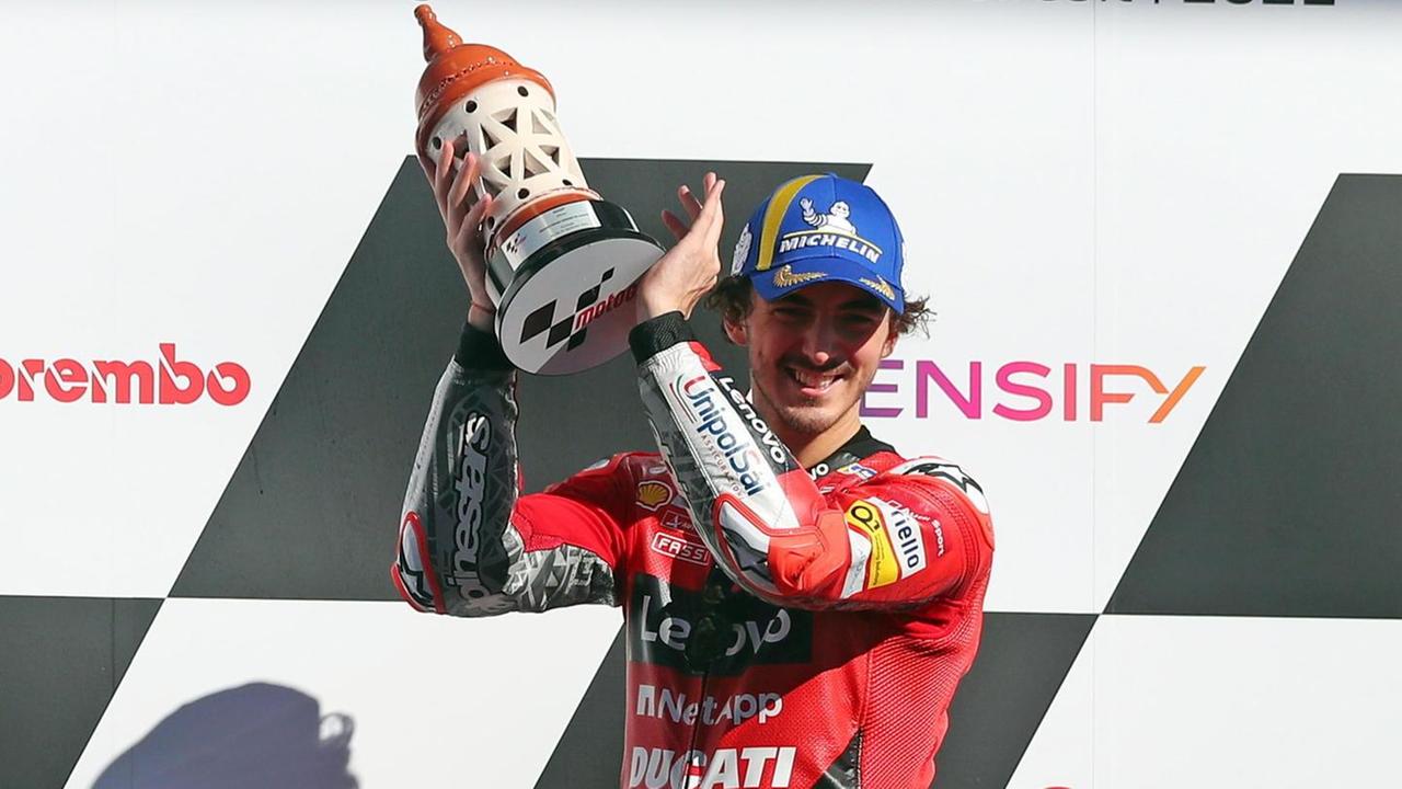 MotoGp, super Bagnaia e la Ducati vince il Mondiale costruttori