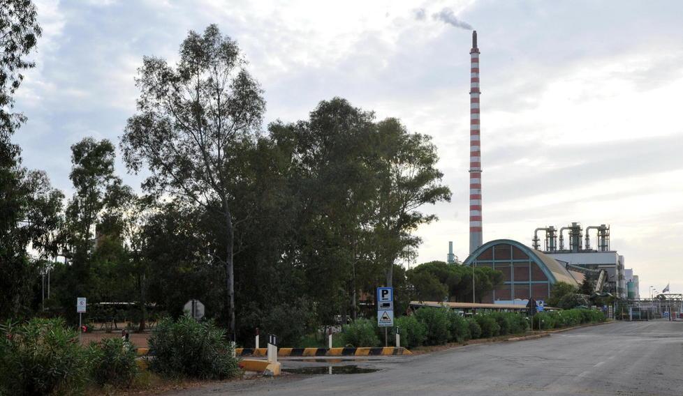 Lo stabilimento della Venator di Scarlino