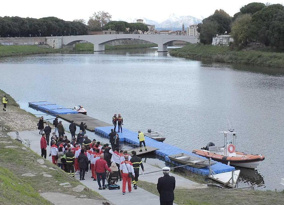 Vigili del fuoco, base nautica con la firma di Abbagnale 