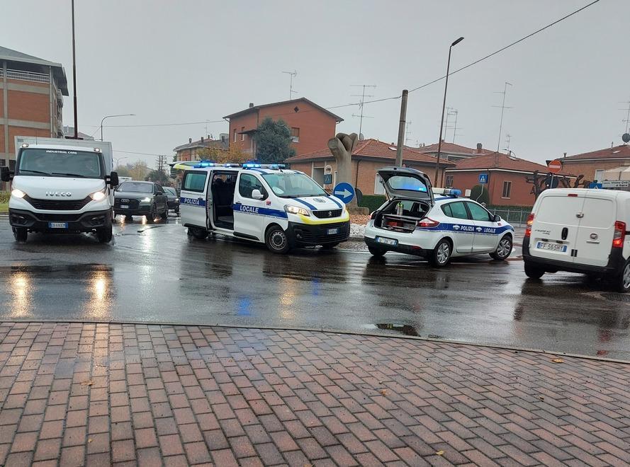 Carambola e traffico in tilt