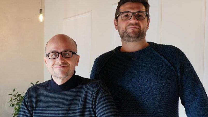 Lo chef Matteo Morfini e il socio Marco Camastra