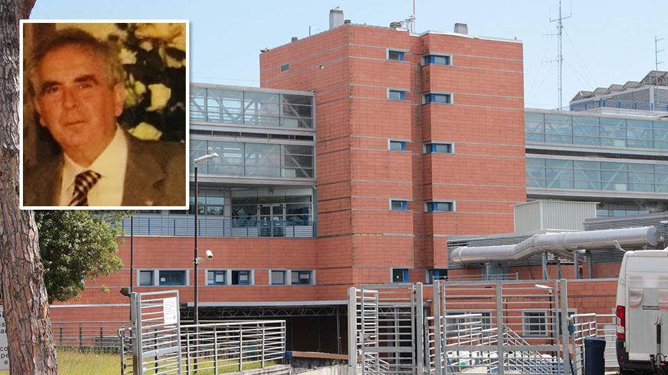 L’ospedale Versilia, dove Peruzzi era ricoverato