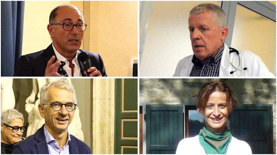 Franco Passani, Guido Bianchini, Cosimo Maria Ferri e Riccarda Bezzi