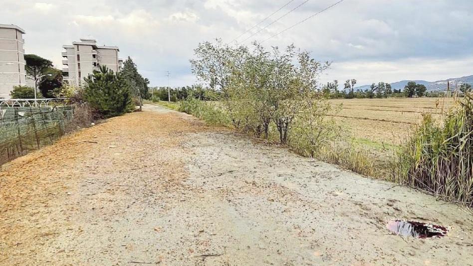 L'argine del fiume Pecora, realizzato nel 1992 (FotoGiorgio)