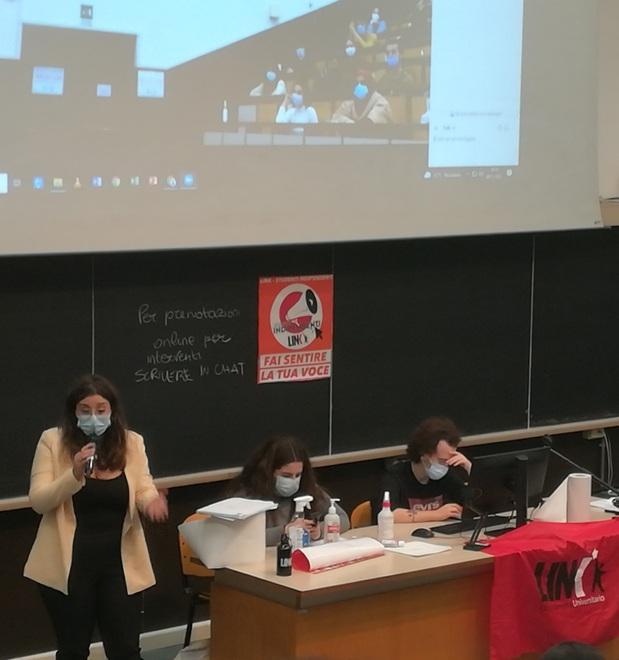 Gli studenti della Link chiedono spazi e didattica per tutti 